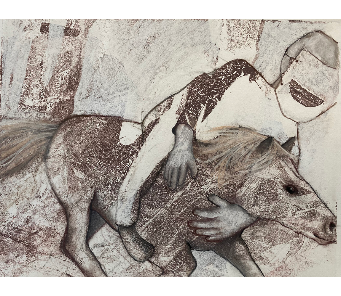 "Fleeing" - Marilyn Frasca